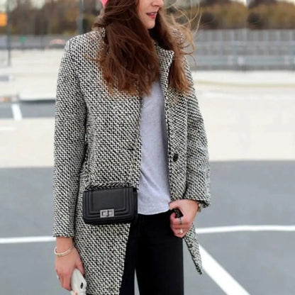 Cheska™ Long Wool Coat