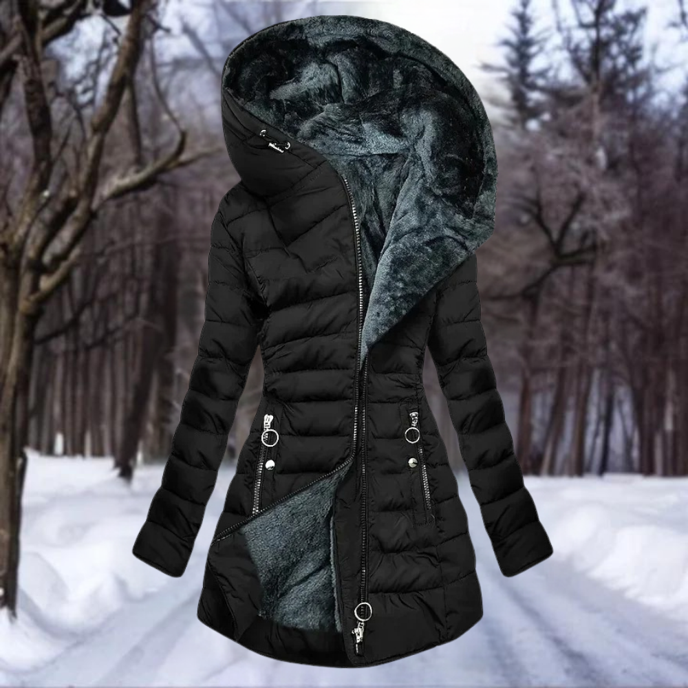 Senna™ - Elegant Plush Coat