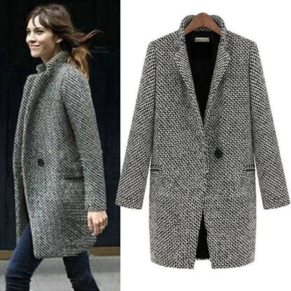 Cheska™ Long Wool Coat