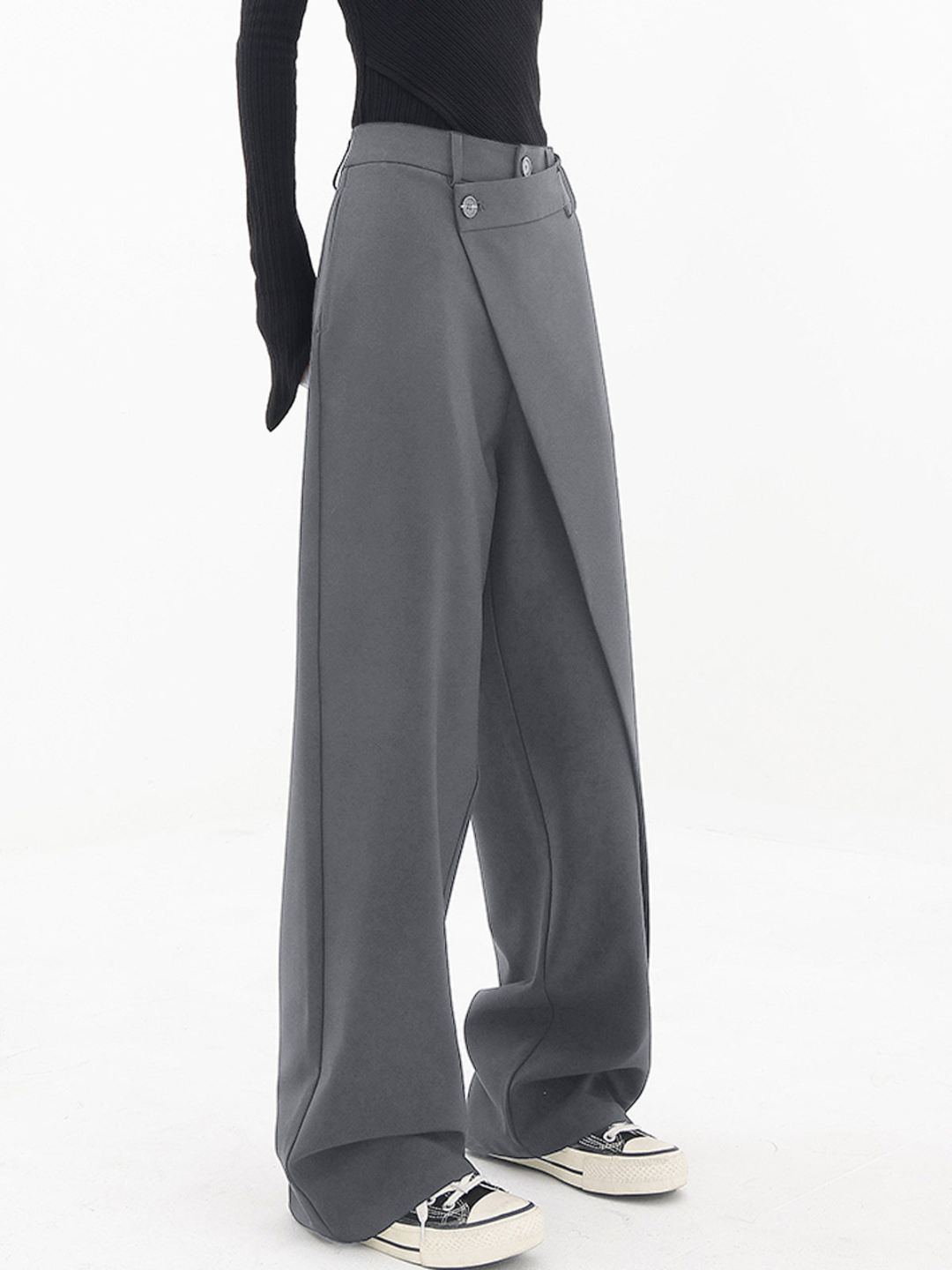 Martha™ Asymmetrical Baggy Trousers